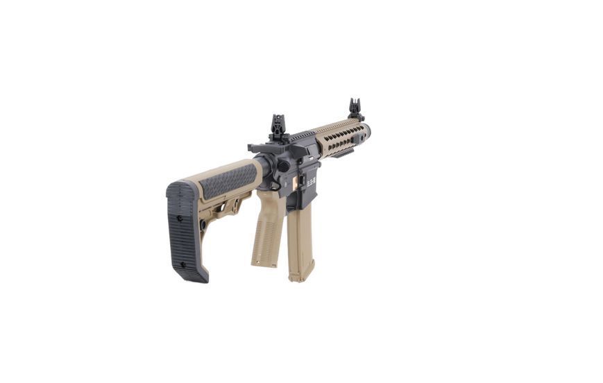 Страйкбольна штурмова гвинтівка Specna Arms RRA SA-E07 EDGE HAL 2 ETU Light Ops Stock Gen. 2 Half-Tan 33924 фото