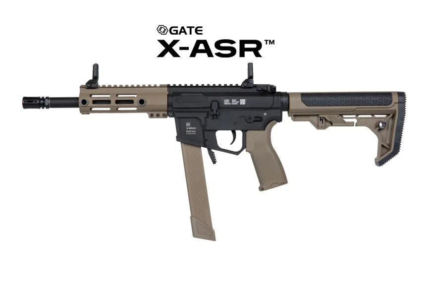 Страйкбольний пістолет-кулемет Specna Arms SA-FX01 Flex X-ASR Half-Tan 31144 фото