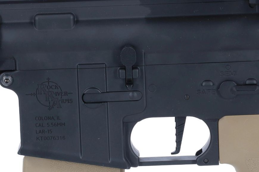Страйкбольна штурмова гвинтівка Specna Arms RRA SA-E07 EDGE HAL 2 ETU Light Ops Stock Gen. 2 Half-Tan 33924 фото