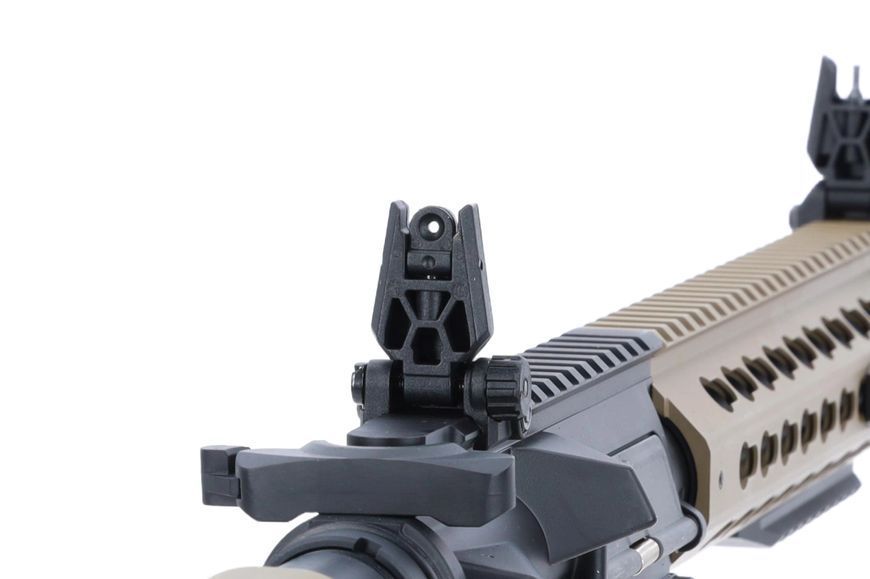 Страйкбольна штурмова гвинтівка Specna Arms RRA SA-E07 EDGE HAL 2 ETU Light Ops Stock Gen. 2 Half-Tan 33924 фото