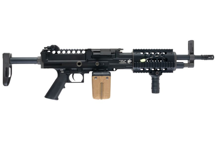 Страйкбольний кулемет Classic Army Metal Stone 96 LMG AEG Black 34437 фото