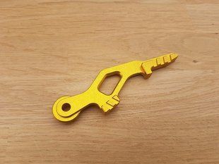 Перемикач режимів вогню Retro Arms CNC Fire Selector AK - B Gold 15750 фото