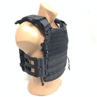 Плитоноска з Системою Швидкого Скидання Plate carrier М3 Pro Black 22331 фото