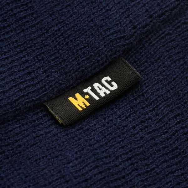 Шапка M-Tac ДСНС тонкая вязка Акрил Dark Navy Blue Size L/XL 17472-l/xl фото