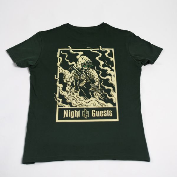 Футболка чоловіча Rowdy Night Guest Olive Size S 31079-s фото