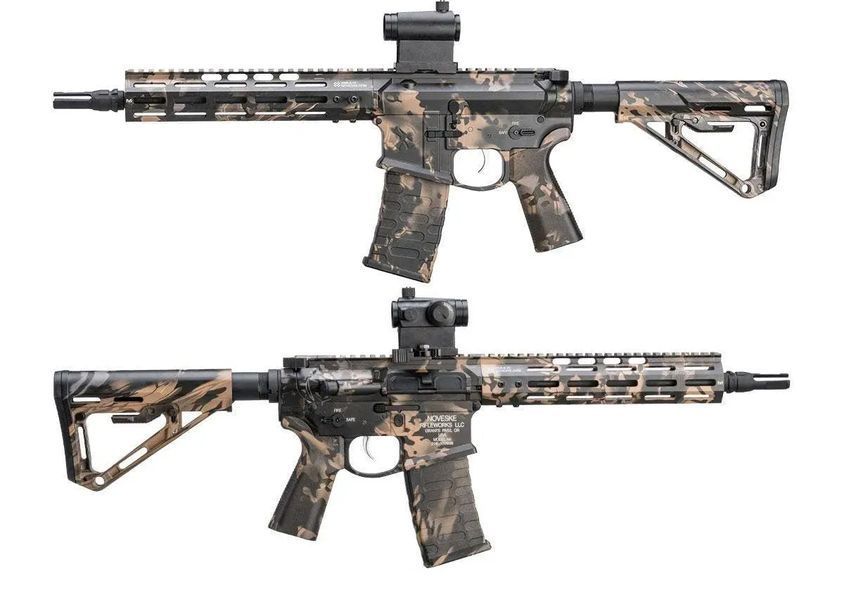 Страйкбольна штурмова гвинтівка EMG Noveske N4 Gen.4 "Shorty" AEG Kryptek Obskura Nox 34176 фото