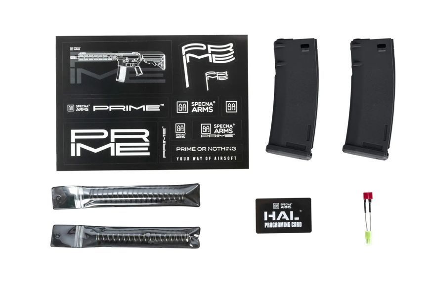 Страйкбольна штурмова гвинтівка Specna Arms SA-PH22 Prime Hal ETU High Torque Version Black 33091 фото