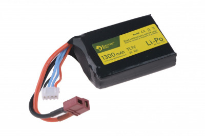 Купити Акумулятор Electro River LiPo 11,1V 1300mAh 20/40C T-Connect (Deans) в магазині Strikeshop