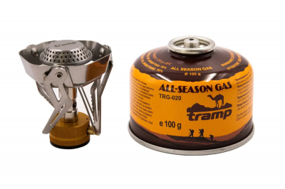 Купити Газовий пальник складаний з вітрозахистом Tramp UTRG-041 в магазині Strikeshop