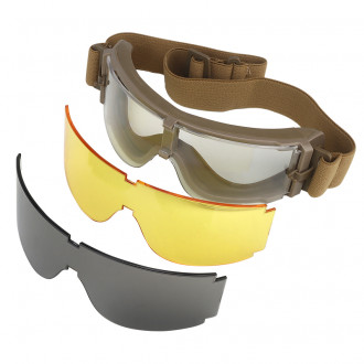 Купити Маска-окуляри панорамні Tan в магазині Strikeshop