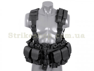 Купити Розвантажувальний жилет Tactical Harness - 8FIELDS BLACK в магазині Strikeshop