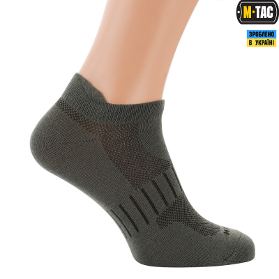 Шкарпетки M-TAC Легкі Спортивні Olive Size 43-46