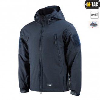 Купити Куртка Soft Shell з підстібкою Dark Navy Blue Size L в магазині Strikeshop