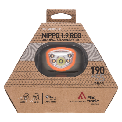 Купити Налобний ліхтар Mactronic NIPPO 1,9RC в магазині Strikeshop