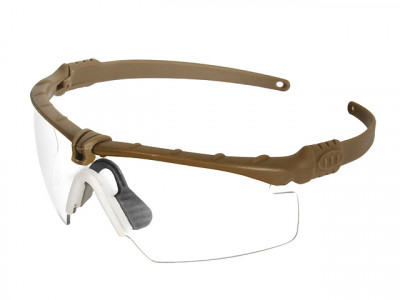 Купити Окуляри захисні PJ Tactial Glasses Tan/Clear в магазині Strikeshop