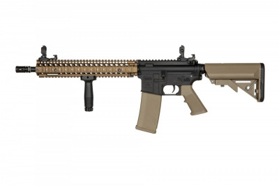 Купити Страйкбольна штурмова гвинтівка Specna Arms Daniel Defense MK18 SA-E26 Edge Chaos Bronze в магазині Strikeshop
