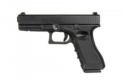 Купити Страйкбольний пістолет D-Boys Glock 17 Gen.3 821 CO2 Black в магазині Strikeshop