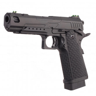 Купити Страйкбольний пістолет Novritsch SSP5 Black Green Gas 5&quot; в магазині Strikeshop