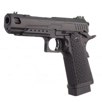 Купити Страйкбольний пістолет Novritsch SSP5 Black Green Gas 5" в магазині Strikeshop