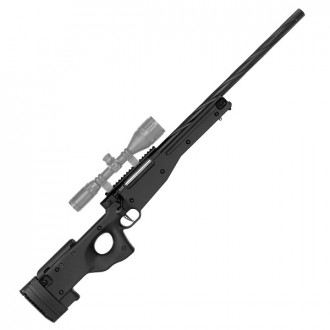 Купити Страйкбольна снайперська гвинтівка Novritsch SSG96 2.7 Joules Black в магазині Strikeshop