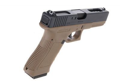 Купити Страйкбольний пістолет WE Glock 18C Gen3. Metal Tan GBB в магазині Strikeshop