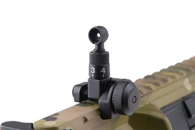 Купити Страйкбольна штурмова гвинтівка Specna Arms M4 SA-B14 KeyMod 12” MultiCam в магазині Strikeshop