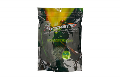 Купити Страйкбольні кулі Rockets Professional BIO 0,23g BBs 1kg Dark Green в магазині Strikeshop