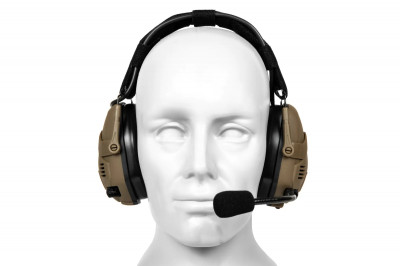 Навушники активні з комунікатором Specna Arms Tactical HD-16 Bluetooth Active Headphones Tan