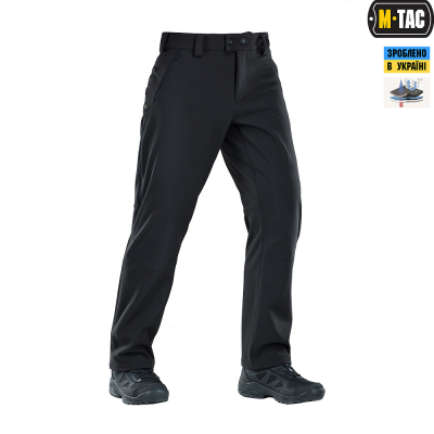 Штани M-Tac Soft Shell Vent Black Size 28/32