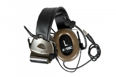 Купити Навушники активні з комунікатором Z-Tactical Comtac II Version 6.0 Headset Olive в магазині Strikeshop