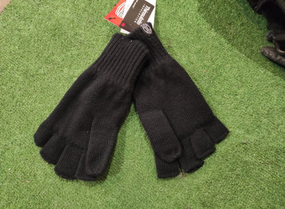 Купити Рукавиці Трикотажні Без Пальців Thinsulate Black Size XL в магазині Strikeshop