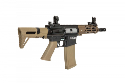 Купити Страйкбольна штурмова гвинтівка Specna Arms M4 SA-C21 PDW CORE X-ASR Chaos Bronze в магазині Strikeshop