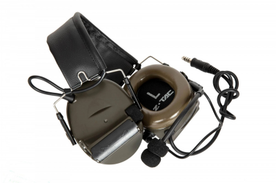 Купити Навушники активні з комунікатором Z-Tactical Comtac II Olive в магазині Strikeshop