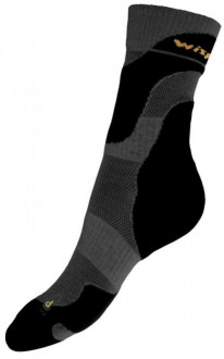 Купити Шкарпетки трекінгові літні Wisport Black Size 41-43 в магазині Strikeshop