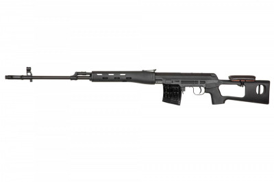 Купити Страйкбольна снайперська гвинтівка A&amp;K СВД Polymer Version Black в магазині Strikeshop