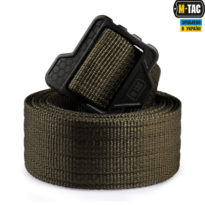 Ремінь M-TAC Double Duty Tactical Belt Hex Olive/Black Size M