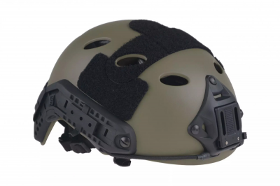 Купити Шолом страйкбольний FMA Fast PJ Helmet Ranger Green Size L в магазині Strikeshop