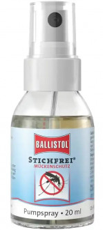 Купити Аерозоль Ballistol Stichfrei від комарів і кліщів 20 мл в магазині Strikeshop