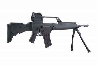 Купити Страйкбольна штурмова гвинтівка Specna Arms G36 SA-G13V EBB Carbine Replica - black в магазині Strikeshop