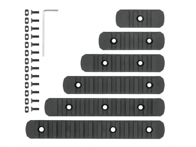 Купити Набір планок MP KeyMod Polymer Rail Set Black в магазині Strikeshop