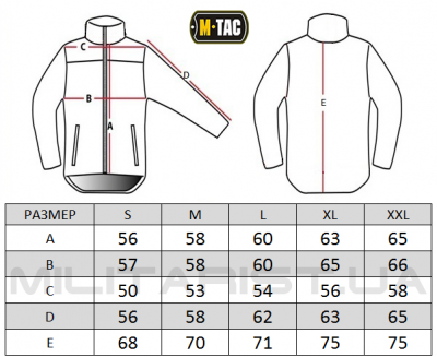 Куртка M-Tac Alpha Microfleece Gen.II Black Size L