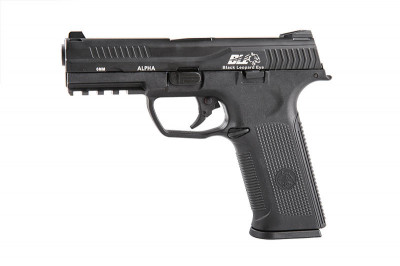 Купити Страйкбольний пістолет ICS BLE Alpha GBB Black в магазині Strikeshop