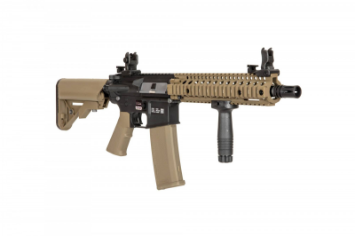 Купити Страйкбольна штурмова гвинтівка Specna Arms Daniel Defense MK18 SA-C19 CORE X-ASR Half-Tan в магазині Strikeshop
