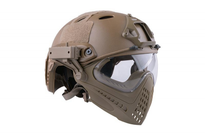 Купити Шолом GFC Accessories FAST PJ Piloteer Helmet Replica Tan в магазині Strikeshop