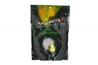 Купити Страйкбольні кулі Rockets Professional BIO 0,23g 1kg White в магазині Strikeshop