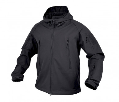Купити Куртка Soft Shell Texar Falcon Black Size L в магазині Strikeshop
