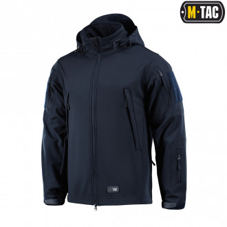 Купити Куртка M-TAC Soft Shell Navy Blue Size XL в магазині Strikeshop