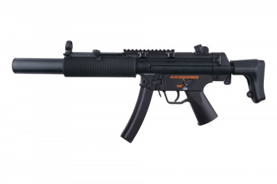 Купити Страйкбольний пістолет-кулемет Jing Gong MP5SD6 JG805 в магазині Strikeshop