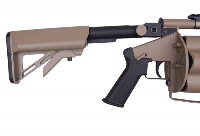 Купити Страйкбольний гранатомет револьверний ICS GLM ICS-191 Half Tan в магазині Strikeshop