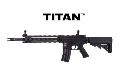 Купити Страйкбольна штурмова гвинтівка Specna M4 SA-A02 SAEC Titan V2 Custom Black в магазині Strikeshop